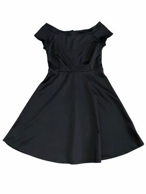 Altar'd State Womens Fit & Flare Skater Mini Dress | Black | Size XS